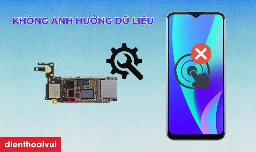 Sửa main IC hiển thị cảm ứng điện thoại Realme c&oacute; ảnh hưởng g&igrave; kh&ocirc;ng?