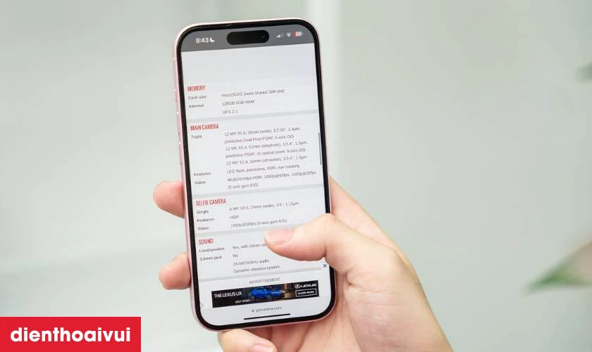 Sửa main - IC hiển thị cảm ứng iPhone 15