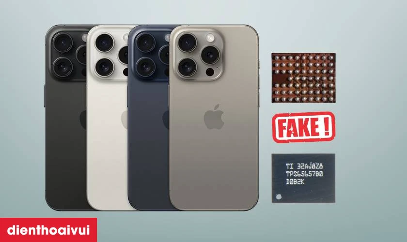 Sửa main - IC hiển thị cảm ứng iPhone 15 Pro