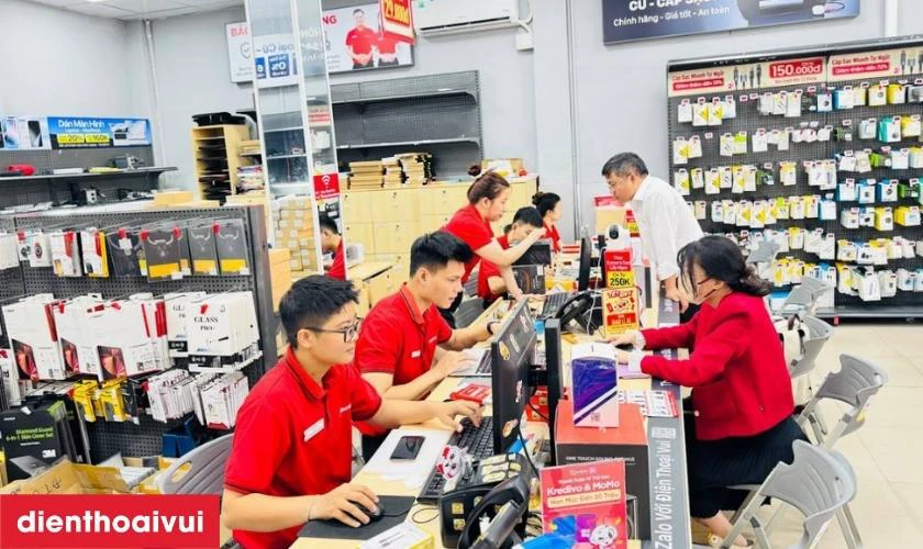 Quy trình sửa main - IC hiển thị cảm ứng iPhone 16 tại Điện Thoại Vui