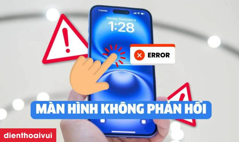 Dấu hiệu iPhone 16 Pro bị hỏng IC hiển thị cảm ứng