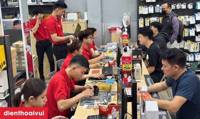 Quy tr&igrave;nh sửa chữa chuy&ecirc;n nghiệp v&agrave; minh bạch