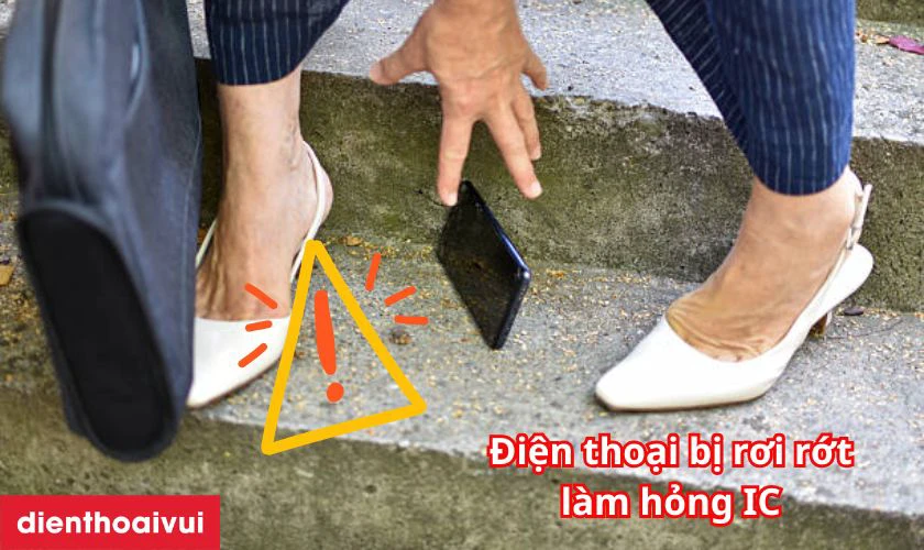 Nguy&ecirc;n nh&acirc;n khiến main - IC m&agrave;n h&igrave;nh iPhone 14 Plus bị hư