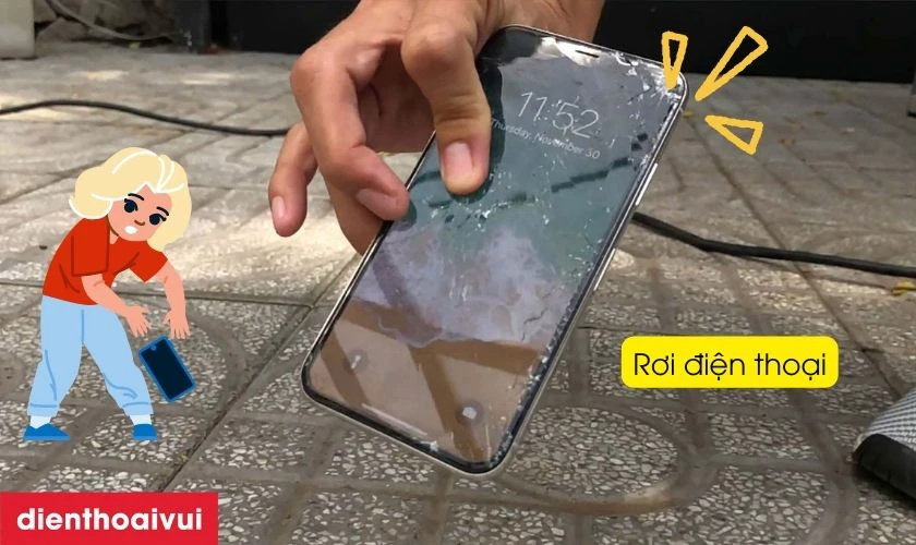 Nguy&ecirc;n nh&acirc;n khiến main - IC m&agrave;n h&igrave;nh iPhone 14 Pro bị hư