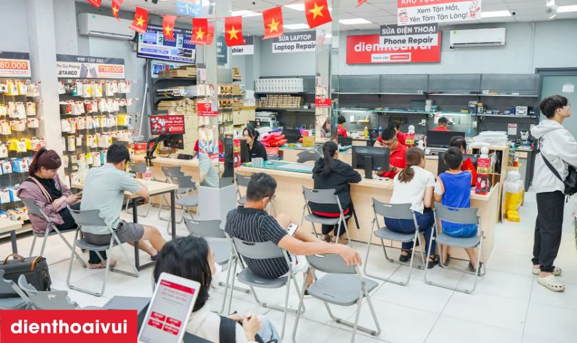 Địa chỉ sửa main - IC m&agrave;n h&igrave;nh iPhone 14 Pro uy t&iacute;n tại Điện Thoại Vui