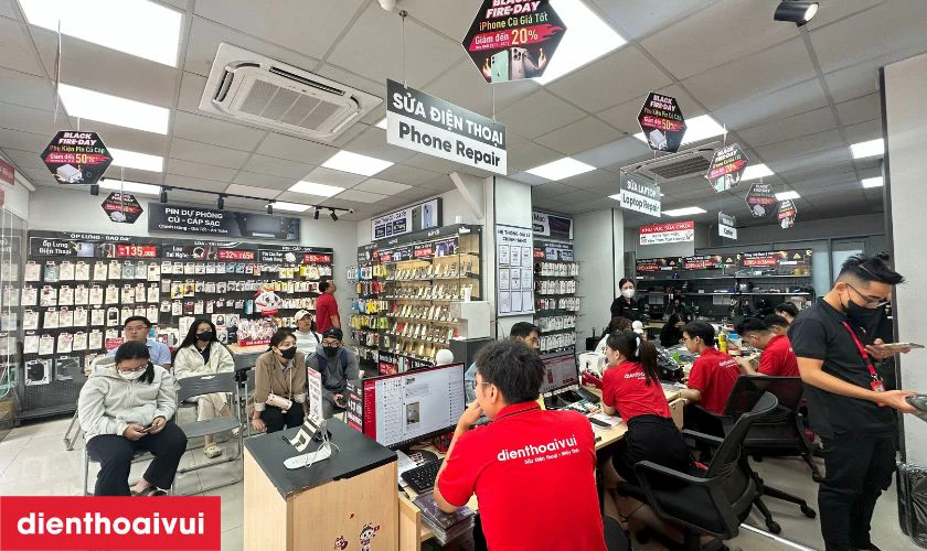 Địa chỉ sửa main - IC m&agrave;n h&igrave;nh iPhone 17 uy t&iacute;n Điện Thoại Vui