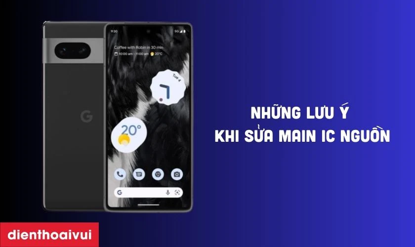 Những lưu &yacute; khi sửa chữa, tr&aacute;nh đ&aacute;nh tr&aacute;o linh kiện