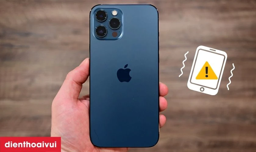 Dấu hiệu iPhone 12 Pro bị hỏng IC rung