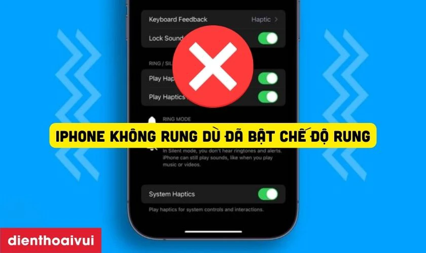 Dấu hiệu iPhone 16 Pro bị hỏng IC rung