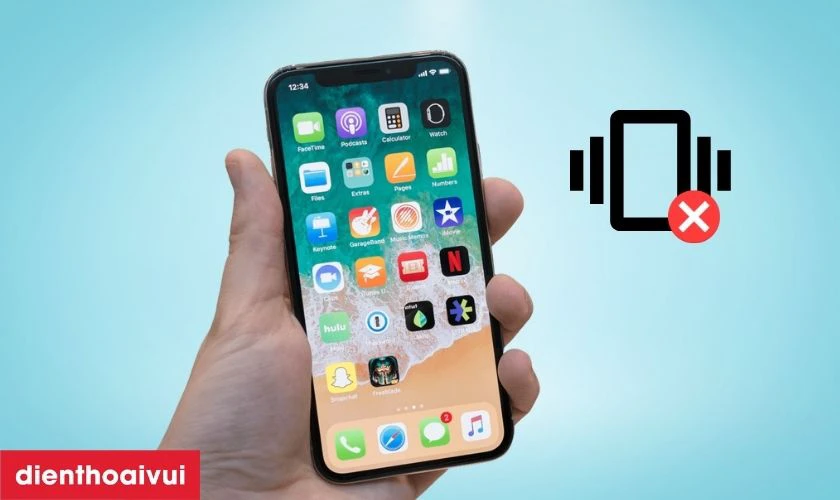 Dấu hiệu iPhone X bị hỏng IC rung