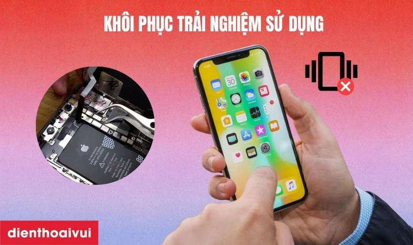 Có nên sửa main - IC rung iPhone X không?
