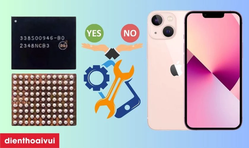 C&oacute; n&ecirc;n sửa main - IC sạc iPhone 13 Mini kh&ocirc;ng?