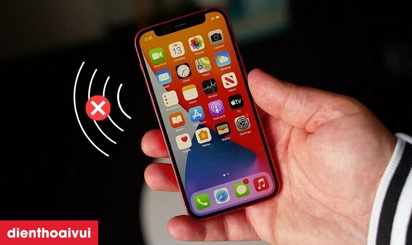 Dấu hiệu main - IC s&oacute;ng iPhone 12 Mini bị hư IC s&oacute;ng