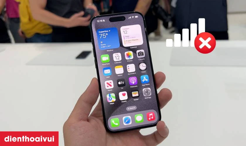 Dấu hiệu iPhone 14 Pro bị hư IC sóng