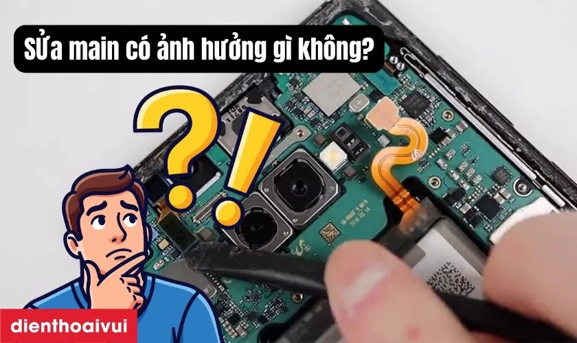 Sửa main IC USB sạc điện thoại Vsmart c&oacute; ảnh hưởng g&igrave; kh&ocirc;ng?