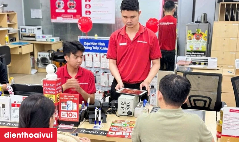 Quy trình sửa main – IC USB iPad Mini 7 tại Điện Thoại Vui