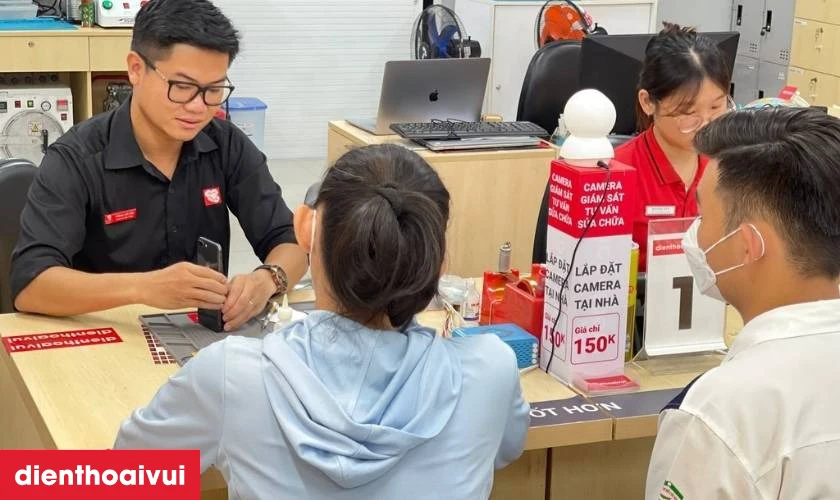 Quy tr&igrave;nh sửa main IC Wifi điện thoại Huawei chuy&ecirc;n nghiệp tại Điện Thoại Vui