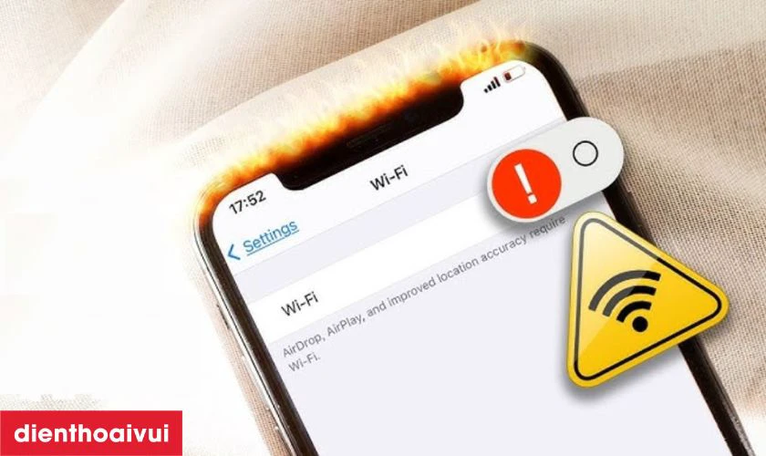 Nguy&ecirc;n nh&acirc;n iPhone 13 Mini bị lỗi IC Wifi