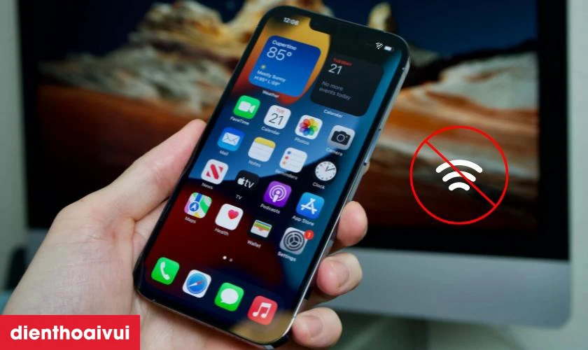 Dấu hiệu iPhone 13 Pro Max bị hỏng IC wifi