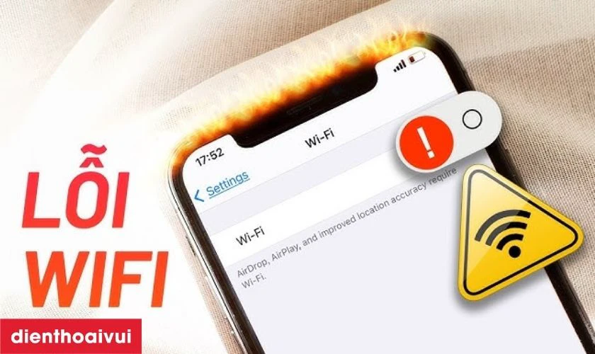 Dấu hiệu iPhone 15 Plus bị hỏng IC wifi