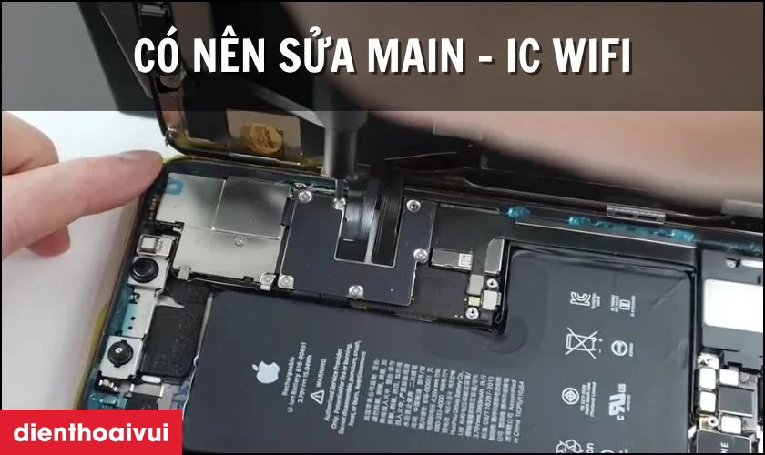 C&oacute; n&ecirc;n sửa main - IC wifi iPhone 15 Pro Max