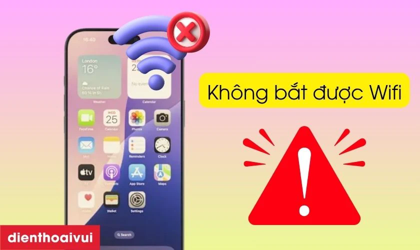 Dấu hiệu iPhone 16 Pro Max bị hỏng IC wifi