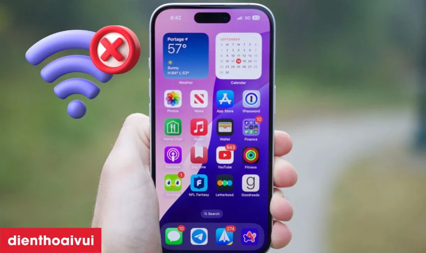 Dấu hiệu iPhone 17 bị hỏng IC wifi