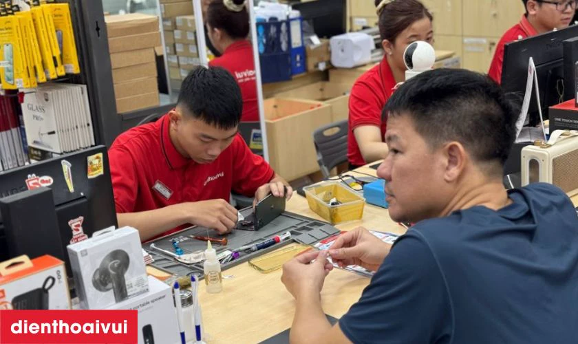 Quy tr&igrave;nh sửa chữa chuy&ecirc;n nghiệp với từng bước r&otilde; r&agrave;ng