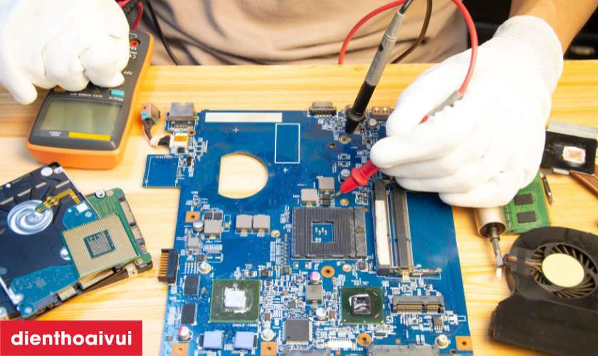 Sửa main laptop - Lỗi IC nguồn Dell Inspiron 15 5545 là gì?
