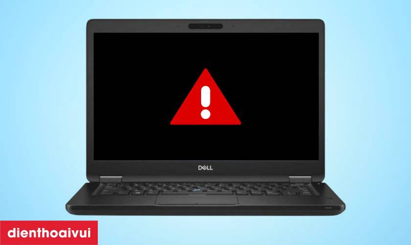 Dấu hiệu lỗi IC nguồn Dell Latitude 5490