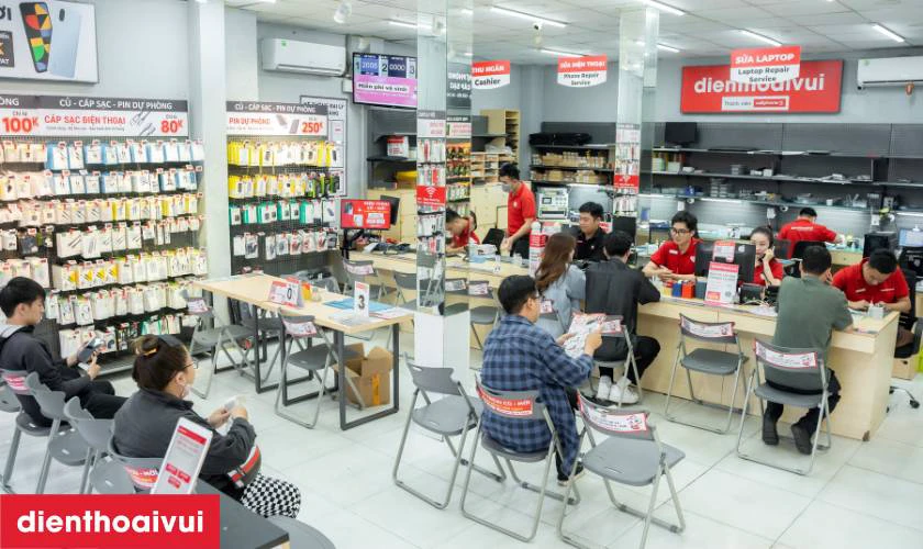 Quy tr&igrave;nh Sửa main laptop - Lỗi IC nguồn Dell Latitude 5490 uy t&iacute;n tại Điện Thoại Vui