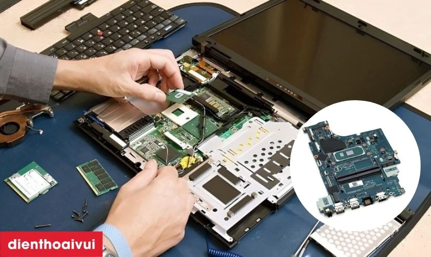 Sửa main laptop - Lỗi IC nguồn Dell Latitude 7480 là gì?