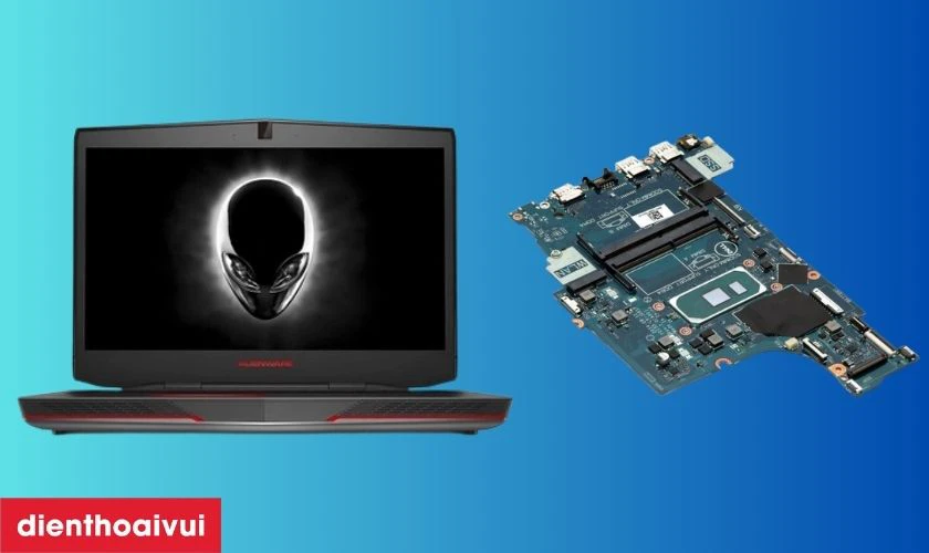 Sửa main laptop - Lỗi IC nguồn Dell Alienware 17 R1 là gì? 