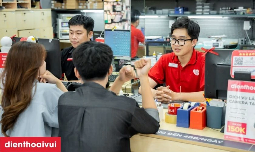Quy trình sửa main laptop - Lỗi IC nguồn Dell Alienware 17 R2 uy tín tại Điện Thoại Vui