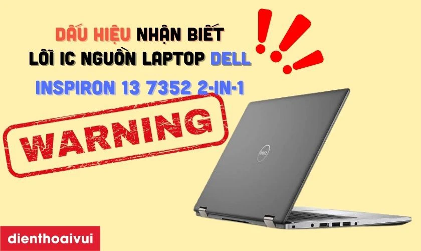 Dấu hiệu nhận biết lỗi IC nguồn