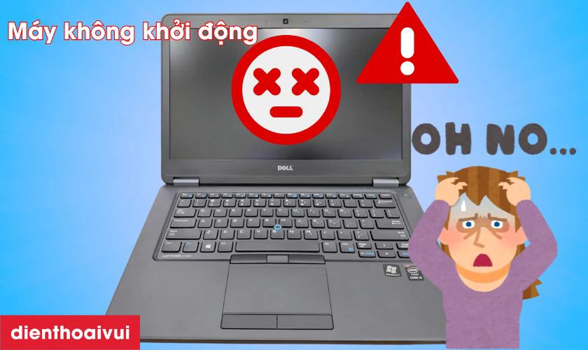 Dấu hiệu nhận biết lỗi IC nguồn ở Dell Latitude E7450