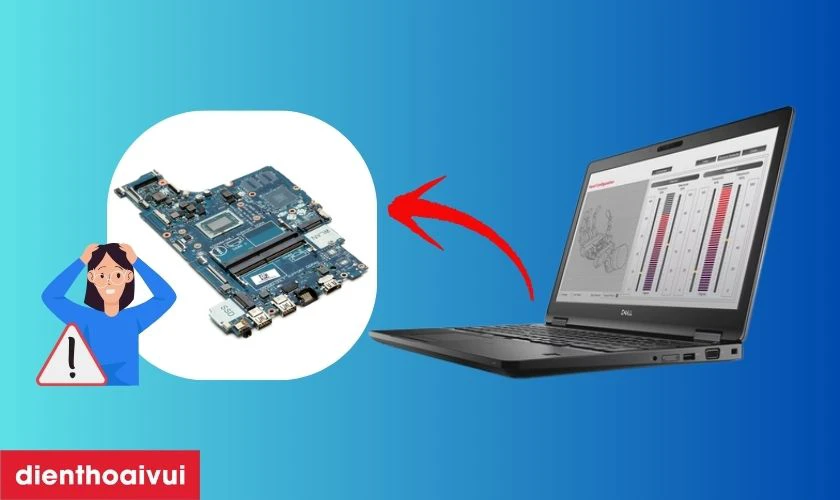 Sửa main laptop - Lỗi IC nguồn Dell Precision 3530 là gì?