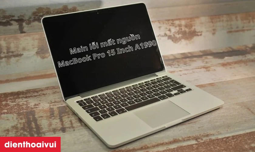 Macbook không lên nguồn dù vẫn còn pin