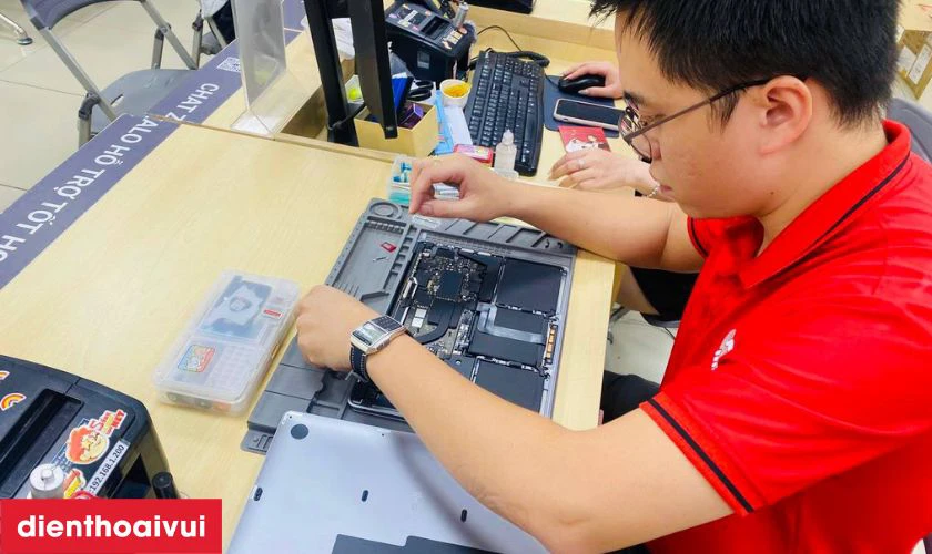 Quy trình sửa main MacBook Air A1466 2012/2013