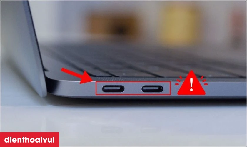 Hư hỏng mạch dẫn đến lỗi mất sạc trên Macbook