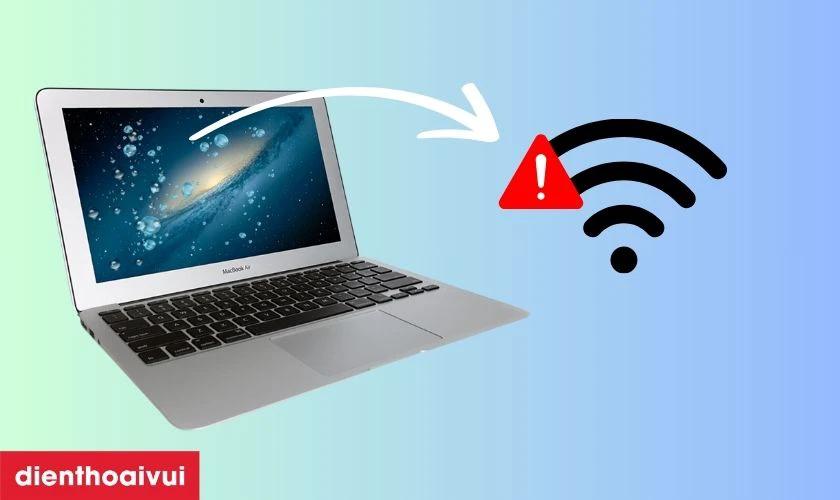 Nguyên nhân gây hỏng main mất Wi-Fi MacBook Air A1465 2013
