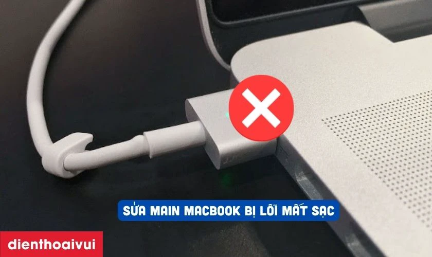 Nguyên nhân MacBook không nhận sạc do lỗi mainboard