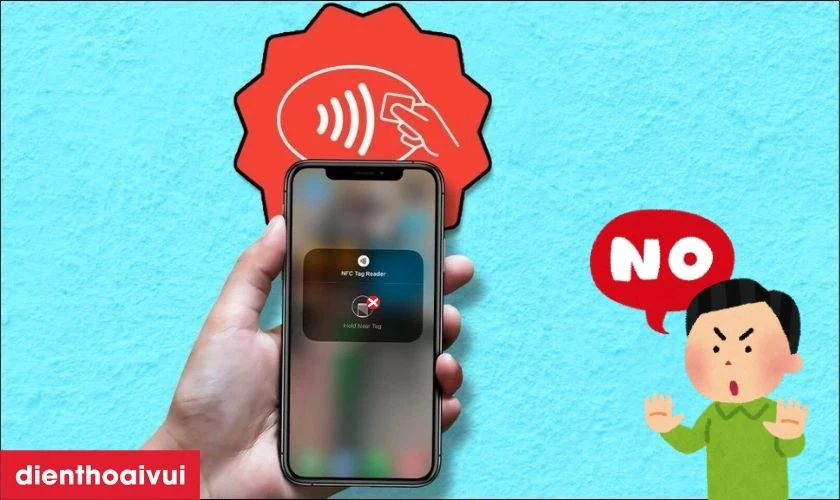 Dấu hiệu iPhone 11 bị hư NFC