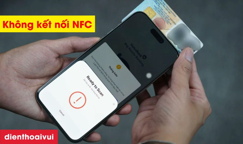 iPhone 16 Pro không quét được thẻ CCCD gắn chip