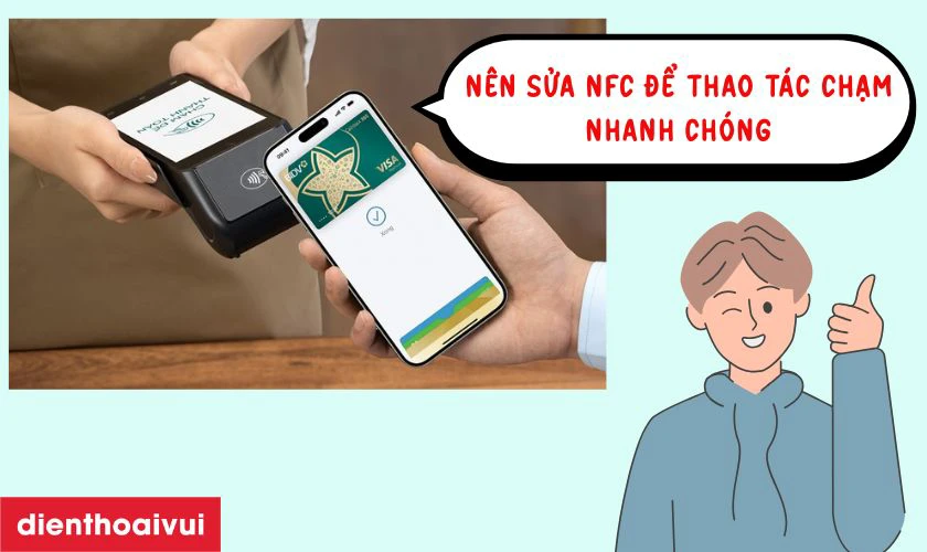 Có nên sửa NFC iPhone 16 Pro Max không?