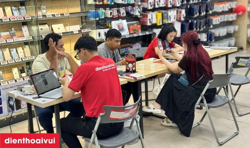 Quy trình sửa NFC iPhone 16 Pro Max tại Điện Thoại Vui