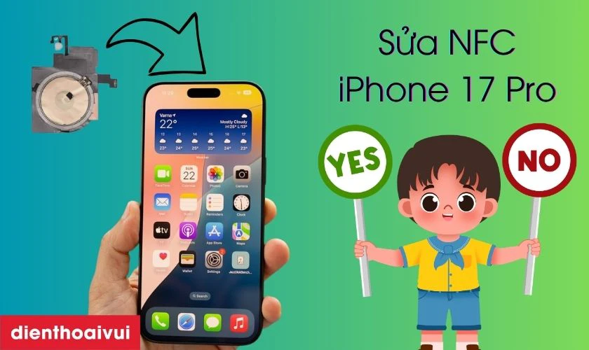 Việc sửa NFC nên được thực hiện nếu bạn thường xuyên sử dụng tính năng này