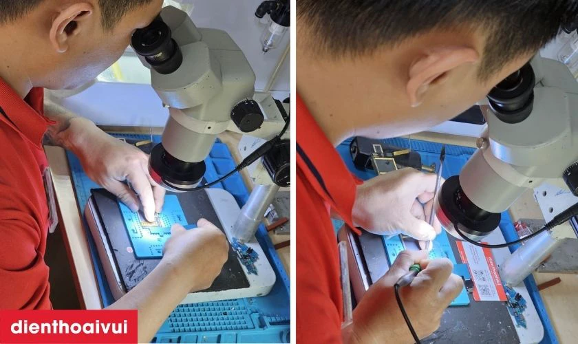 Quy trình sửa NFC iPhone Air tại Điện Thoại Vui