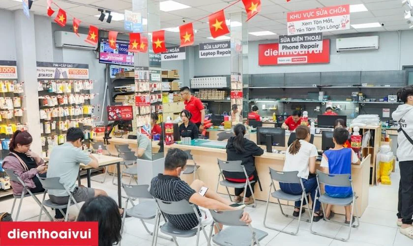 Dễ dàng tìm thấy Điện Thoại Vui tại nhiều quận trung tâm ở TP.HCM và Hà Nội