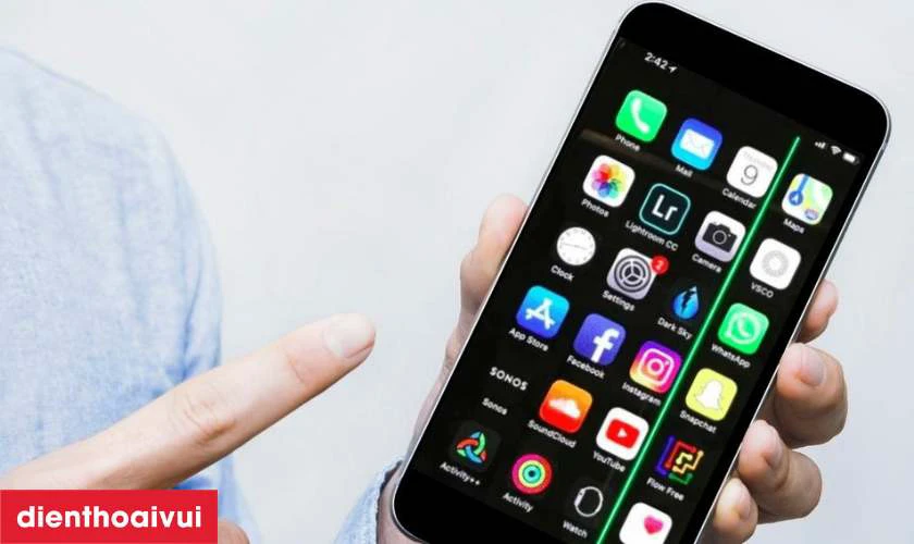 Sửa sọc màn hình điện thoại là gì?